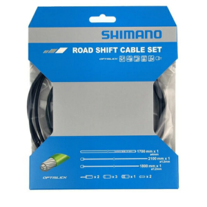 SHIMANO Schaltkabel-set Optislik Road,  schwarz