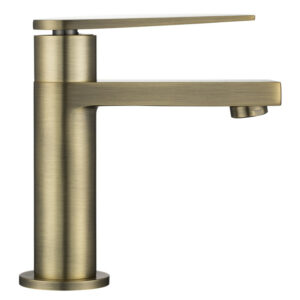 STONEART Waschtischarmatur Wasserhahn | Leeo 971214 | Gold 16cm Matt