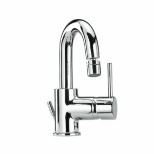 SOLTAR Paini Cox | Einhandmischer seitlich für Waschtisch/Bidet | Messing verchromt